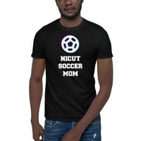 3xl Tri ikona NicUt nogometna mama kratka rukava pamučna majica prema nedefiniranim darovima