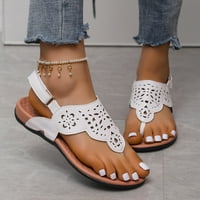 Softmallow ljetne sandale žene flip-flops papuče ravnih peta sandale casual flip flops ženske šuplje cipele