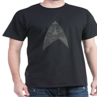 Zvjezdana staza Starfleet Insignia Quotes - pamučna majica