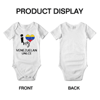 Srce moje venecuelanski amb zastava ljubavi venecuelanski beba Jumpsuits