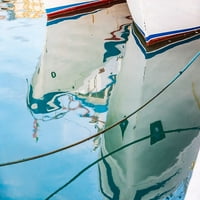 Agrigento provincija-Sciacca Odraz ribarskih brodica u luci Sciacca od strane Emily Wilson