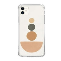 Obrazi boja kućišta kompatibilni s iPhoneom 12, jedinstveni umjetnički dizajn TPU Bumper Cover Cot