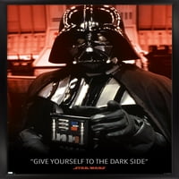 Zidni poster Ratovi zvijezda: Povratak Jedija - Darth Vader, 22.37534 uokviren