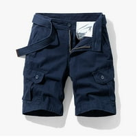 Modne muške džepne hlače s patentnim zatvaračem udobne za slobodno vrijeme kratke hlače s alatom