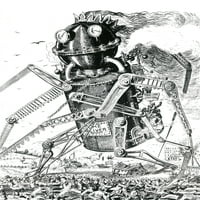 Oliver Patent Politički crtani film, tisak plakata od znanstvenog izvora