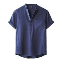 Polo majice za muške ljetne ležerne čvrste košulje kratke rukave kratke rukave bluze bluze