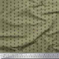 Pamučna Poplin Tkanina s spiralnim printom za košulje, tkanina za šivanje širine dvorišta