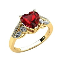 Nakit ženski prsten šareni cirkon vjenčani nakit prstenovi veličina legure 6 - poklon za prst