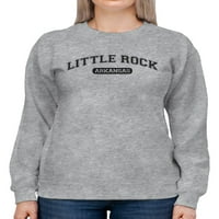 Arkansas, majice za majicu za stijene -dizajnira -uzorke, ženski 3x -veliki