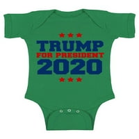 Neugodni stilovi Trump za predsjednike za bebe Bodysuit izbore Romper ponovno izabrani vrh