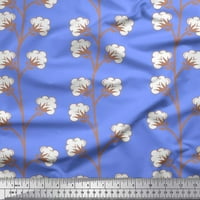 Soimoi Rayon tkanina pamučna kugla cvjetna tkanina za print po dvorištu široka