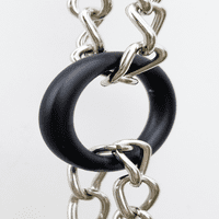 Neusporedivi lanac s crnim zavarenim prstenovima u asortimanu, 4728138
