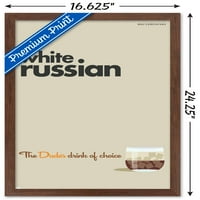 Veliki Lebovski-Bijeli ruski zidni plakat, 14.725 22.375