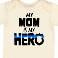 U stilu moja mama je moj heroj, policajac obiteljski poklon za dječaka ili djevojčicu