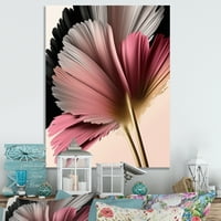 DesignArt Pink Gerbera Hiperrealistično cvijeće v platno zidna umjetnost