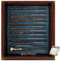 Čarobni svijet: Hari Potter - zidni poster s čarobnim štapićima, 14.725 22.375