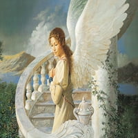 Ispis plakata Anđeo na stubištu nepoznatog autora; 21366