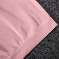 Majice za uličnu odjeću u A-listi, odgovarajuće Dukserice za parove, 2-inčne grafičke ružičaste trenirke