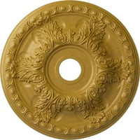 Stolarija od 9 do 3 8 do 5 8 do 1 2do 9 stropni medaljon od 9 inča ručno oslikan duginim zlatom