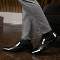 Muškarci Poslovne kožne cipele ležerne udobne vjenčane cipele muške cipele Yutnsbel