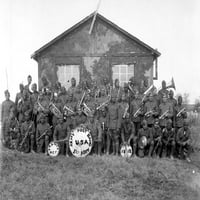 Afroamerikanac 1. vojska Post Band u povijesti Souillyja