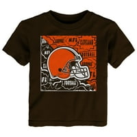 T-shirt Cleveland Browns za male dječake SS 9K1T1FGN 4T