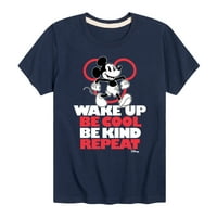Disney - Probudite se, budite cool, budite ljubazni, ponovite - grafička majica s kratkim rukavima za mlade
