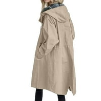 Labavi udobni kaput s kapuljačom gornja odjeća ženska elegantna vjetrovka divlji zimski Ženski kaput