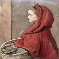 Ispis plakata Crvenkapica Johna Everetta Millaisa