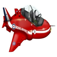 Crtana ilustracija plakata zrakoplova RAF-a, mn