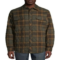 Muška jakna od košulje od košulje od 5 inča, do veličine 5 inča