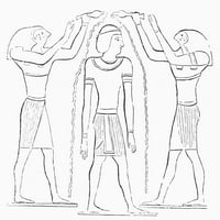 Drevni Egipat: INCOINTING. Nansient Egipatski način nanošenja. Ispis plakata