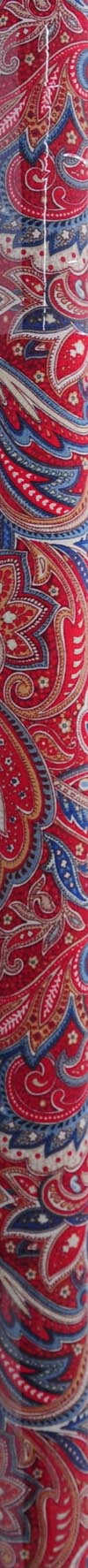 Tkanine pamuk 44 široka laurenska cvjetna paisley crvena tkanina za šivanje i zanat