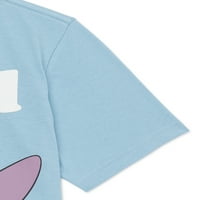 Disney Boys Lilo & Stitch Grafička majica kratkih rukava s kratkim rukavima, veličine XS-2XL
