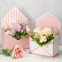 Jedinstveni prijedlozi Florističko pakiranje buketa omotnica papirnata Poklon vrećica za cvijeće Crna ambalaža